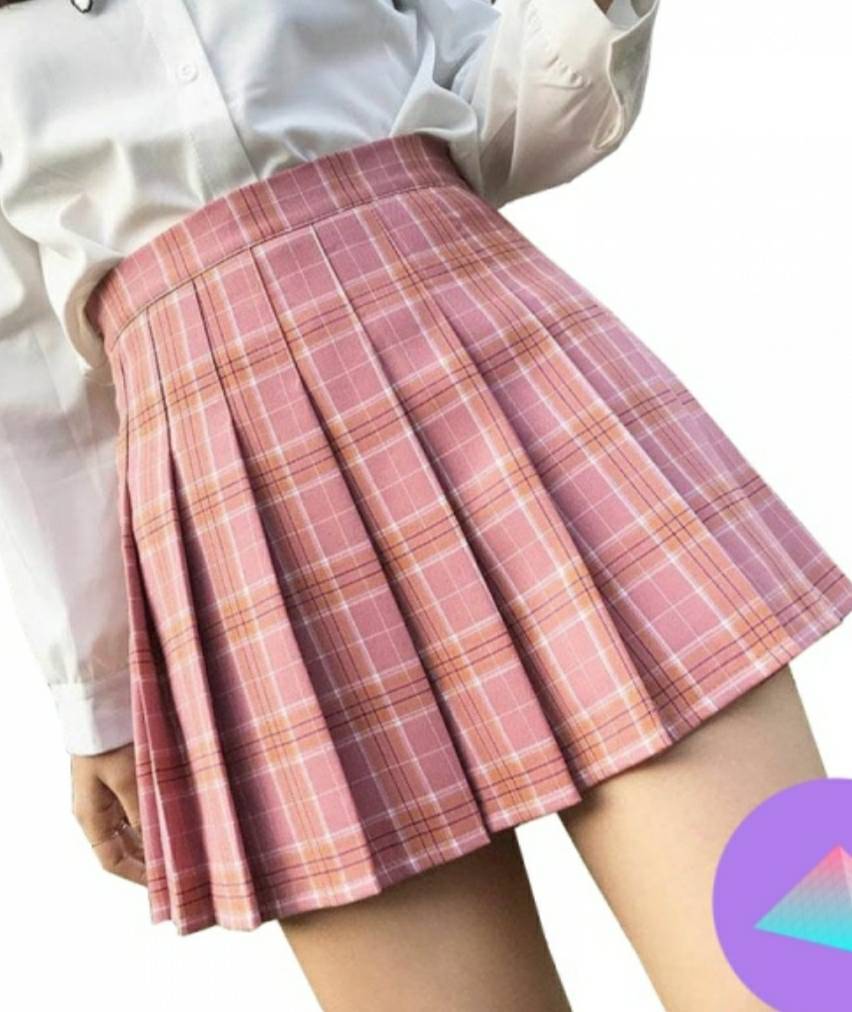 Producto Preppy Style High Waist Stitching Skirts