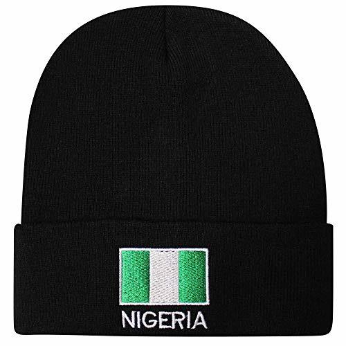 Products Gorro de Bronx Bordado con la Bandera de Nigeria