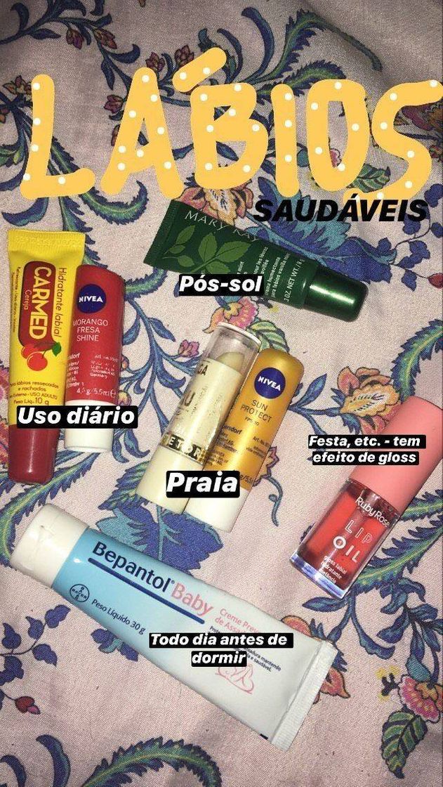 Fashion cuidado com os lábios 👄