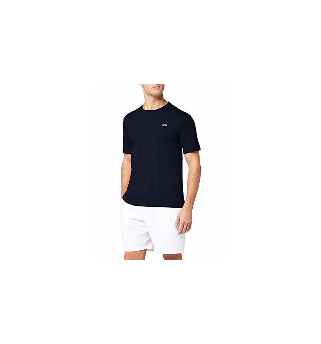 Social Lacoste TH7618, Camiseta para Hombre, Azul