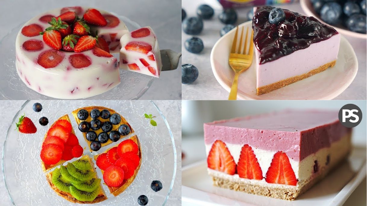 Social 4 TARTAS con YOGUR 