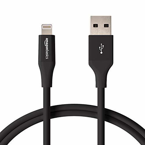 Social AmazonBasics - Cable de conector Lightning a USB A para iPhone y