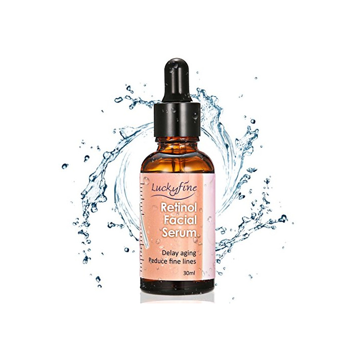 Productos Luckyfine Serum Retinol 2.5% con Vitamina C y Acido Hialuronico - Reducir