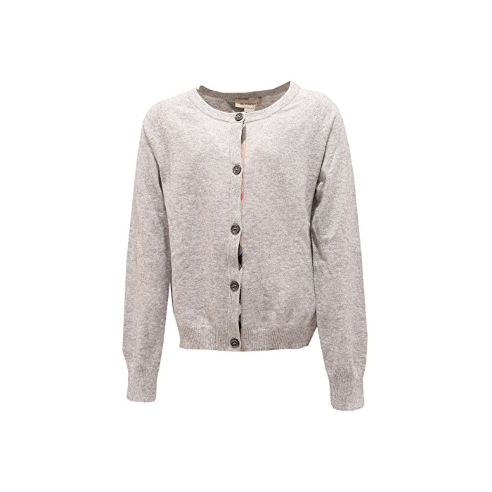 Product Burberry 0526R Cardigan Grey Girl Maglia Maglione Bimba [8 Years]