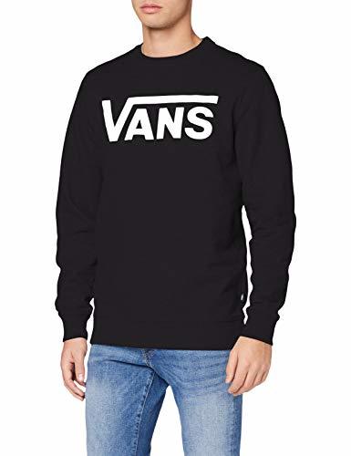 Moda Vans MN Classic Crew II Sudadera, Negro