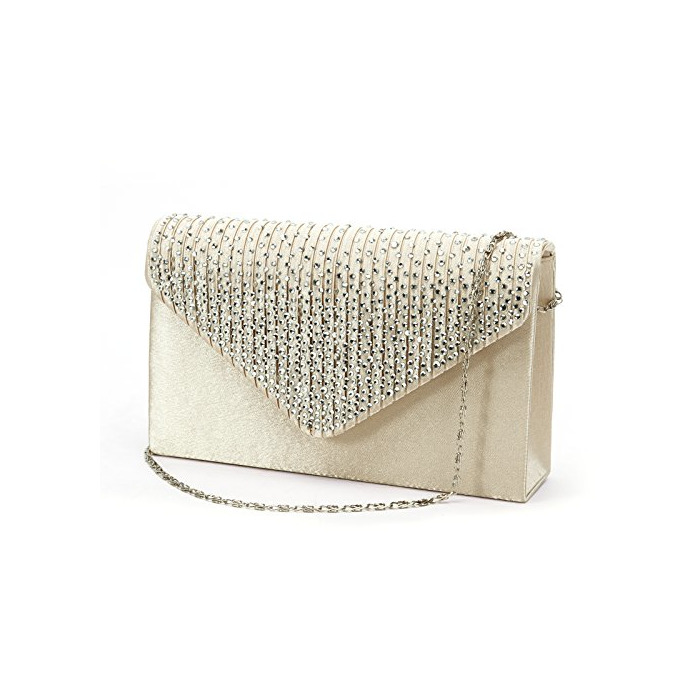 Product Anladia - Cartera de Mano para Mujer Bolso de Fiesta Boda Salidas