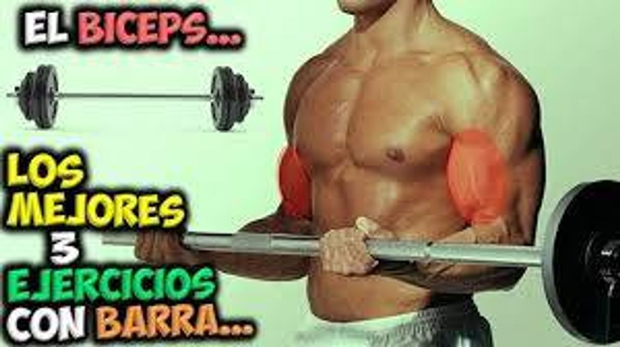 Moda Los MEJORES, 3 EJERCICIOS Con BARRA 💪 Para Tener BICEPS Mus