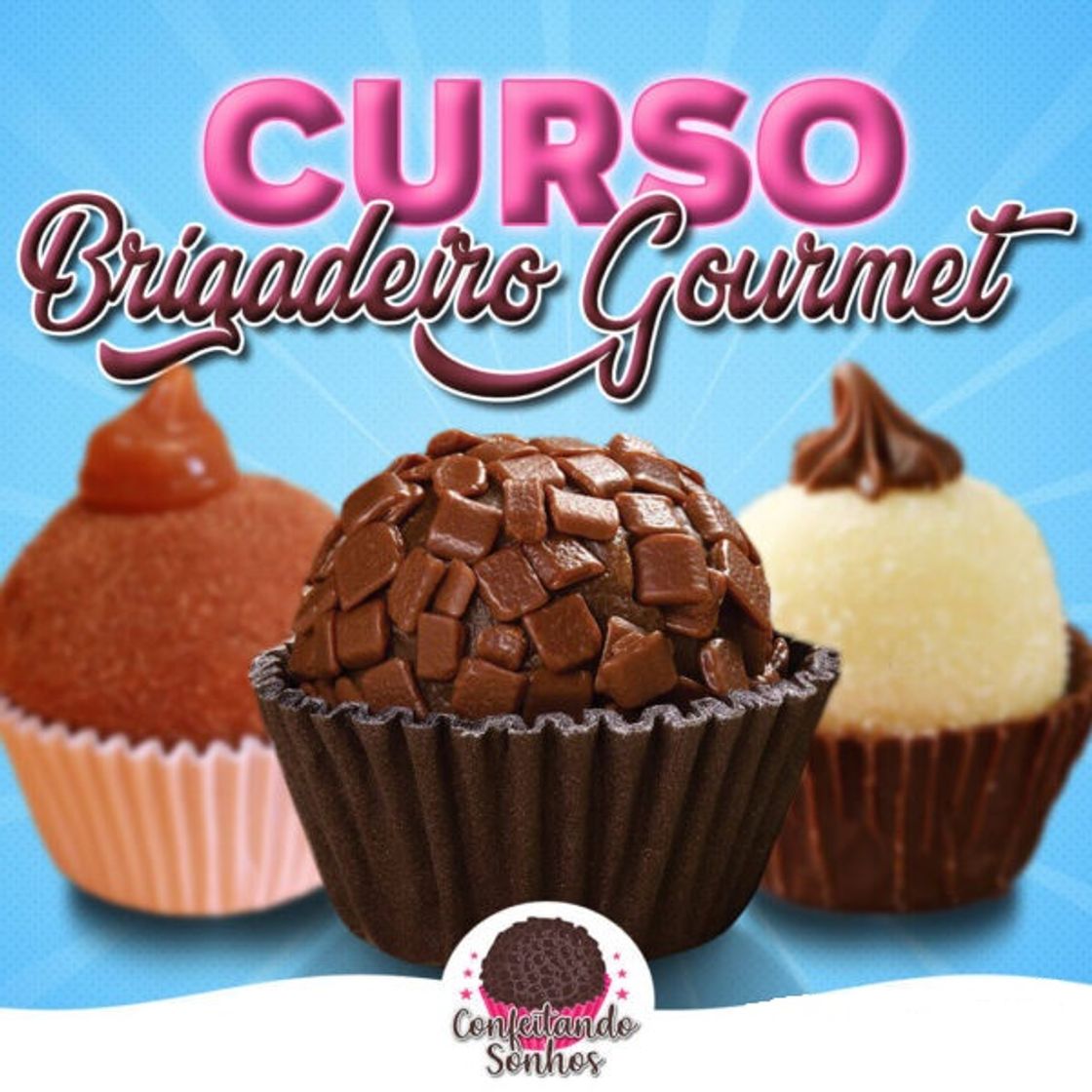 Moda Curso Brigadeiros Gourmet 