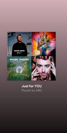 Minha Playlist Just for You