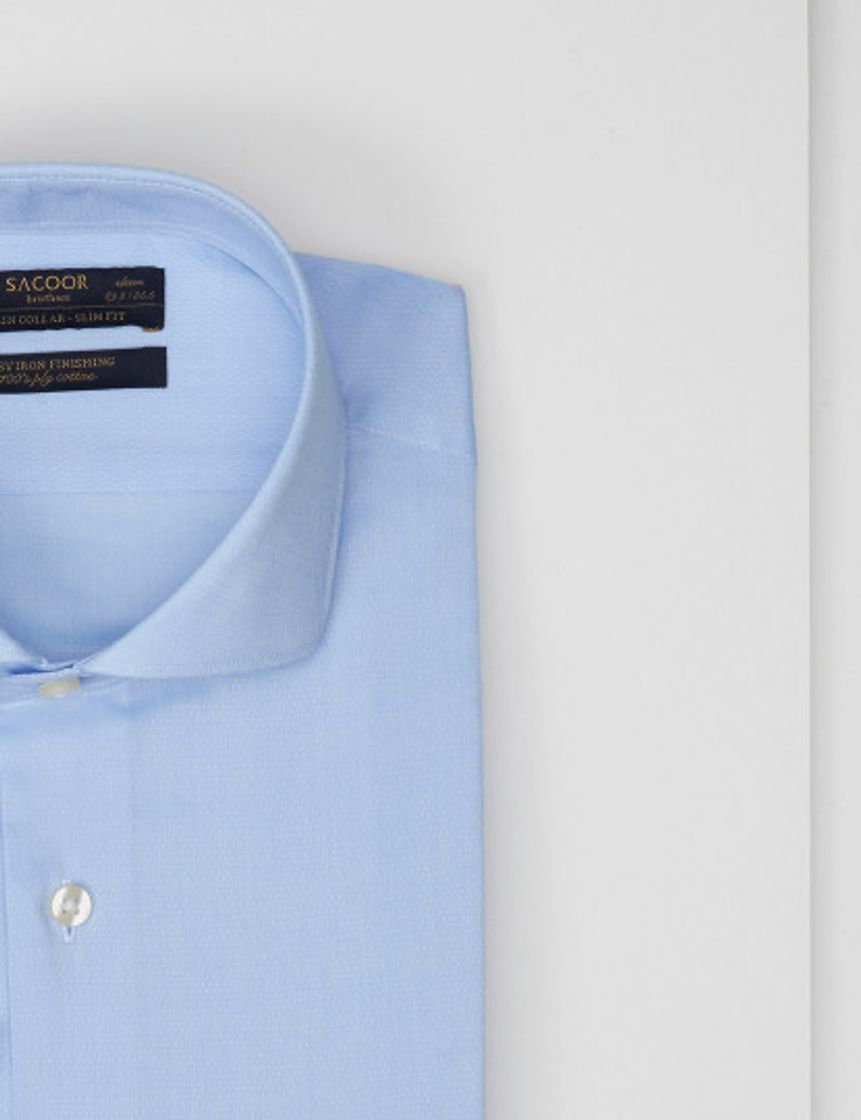 Social Camisa Clássica Slim Fit Sacoor