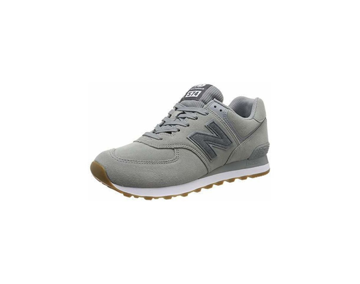 Social New Balance 574v2, Zapatillas para Hombre, Gris