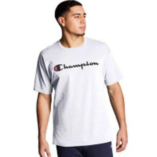 Camiseta Champion Branca Silk Logo