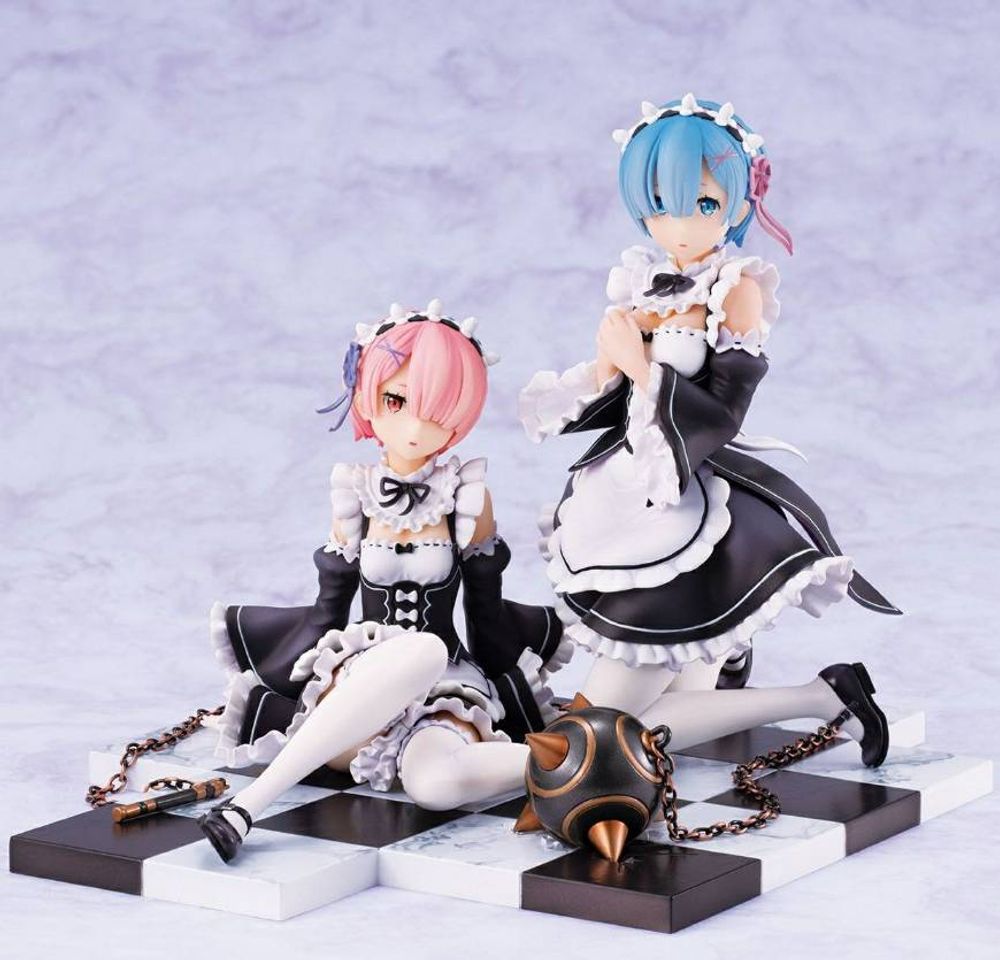 Product 🔹Estatua Rem & Ram del anime Re