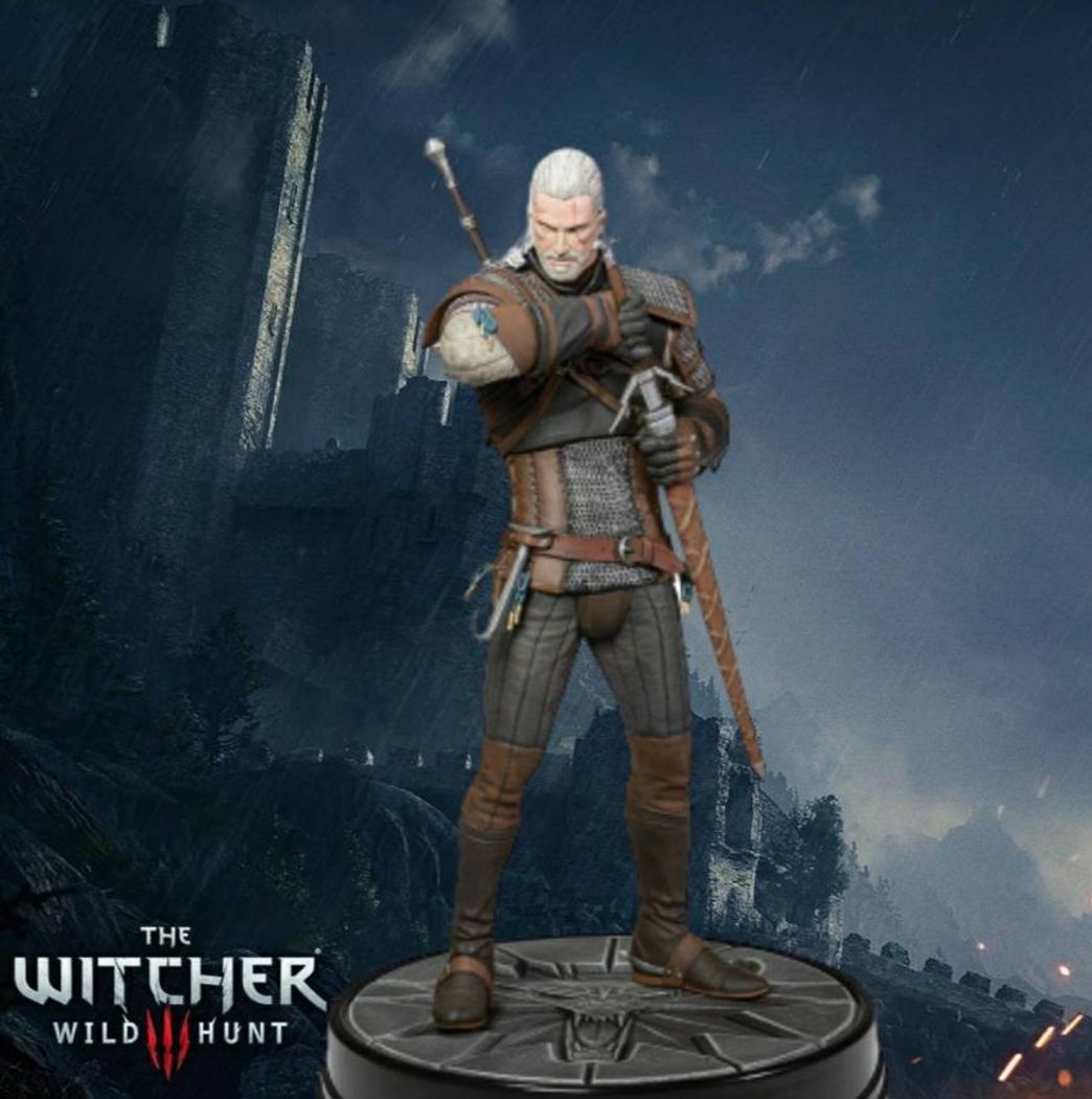 Producto Estatua Heart of Stone Geralt Deluxe 24 cm