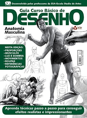 Books Guia Curso Básico de Desenho - Anatomia Masculina 01