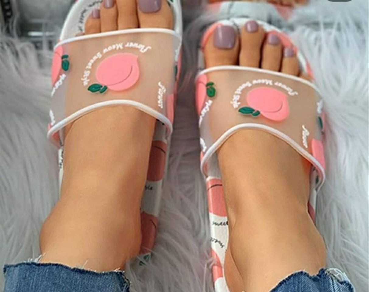 Moda Chinelo pessego