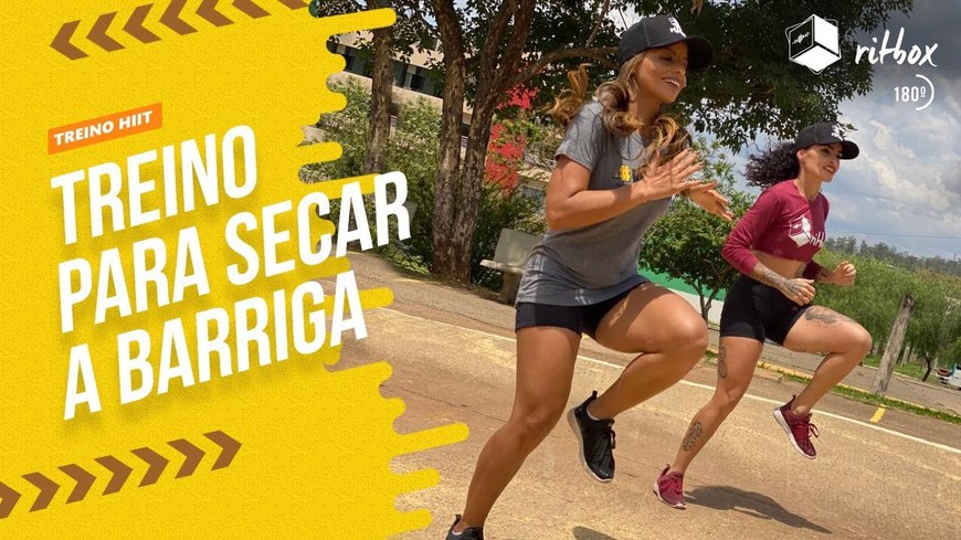 Fashion Treino para secar a barriga | TREINO HIIT #1 | RitBox TV - YouTube