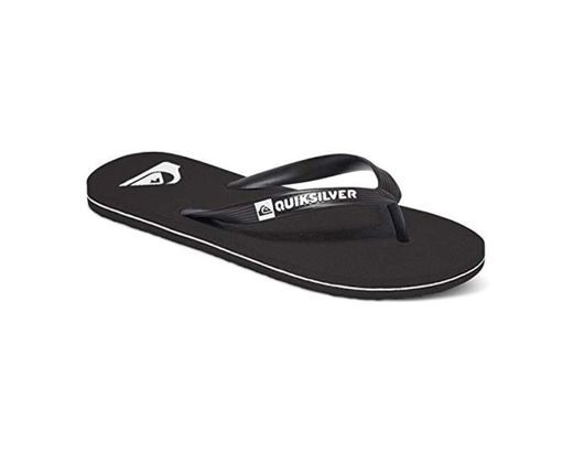 Quiksilver Molokai-Flip-Flops For Men, Zapatos de Playa y Piscina para Hombre, Negro