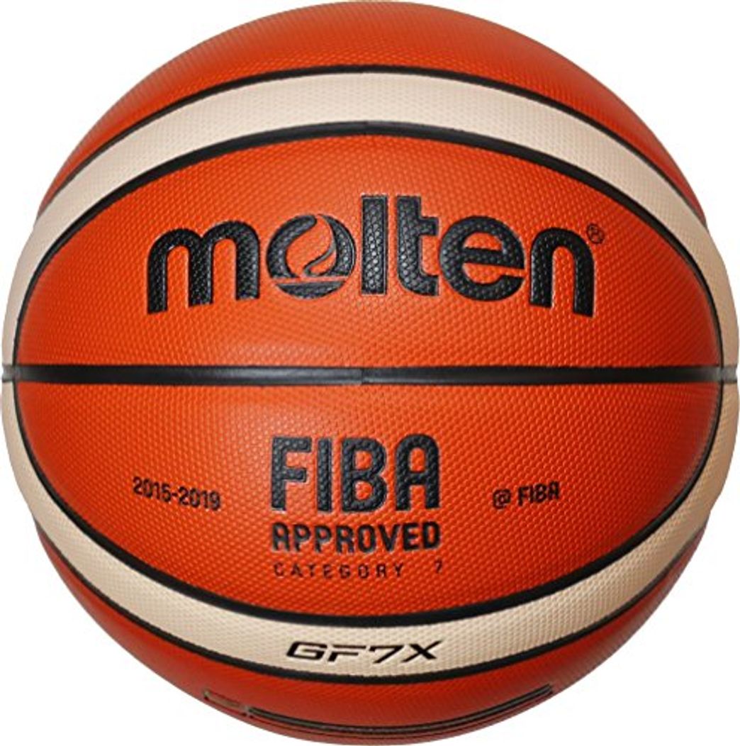 Product MOLTEN BGF7X-DBB Pelota de Baloncesto Beige, Negro, Naranja Interior - Pelotas de