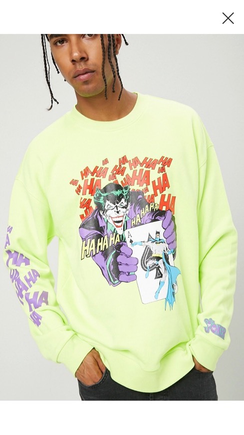 Moda The Joker & Batman Graphic 