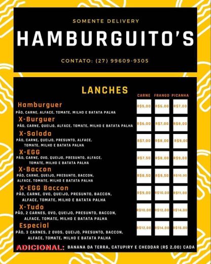 HAMBURGUITO'S DELIVERY