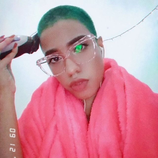 Social Cabelo colorido