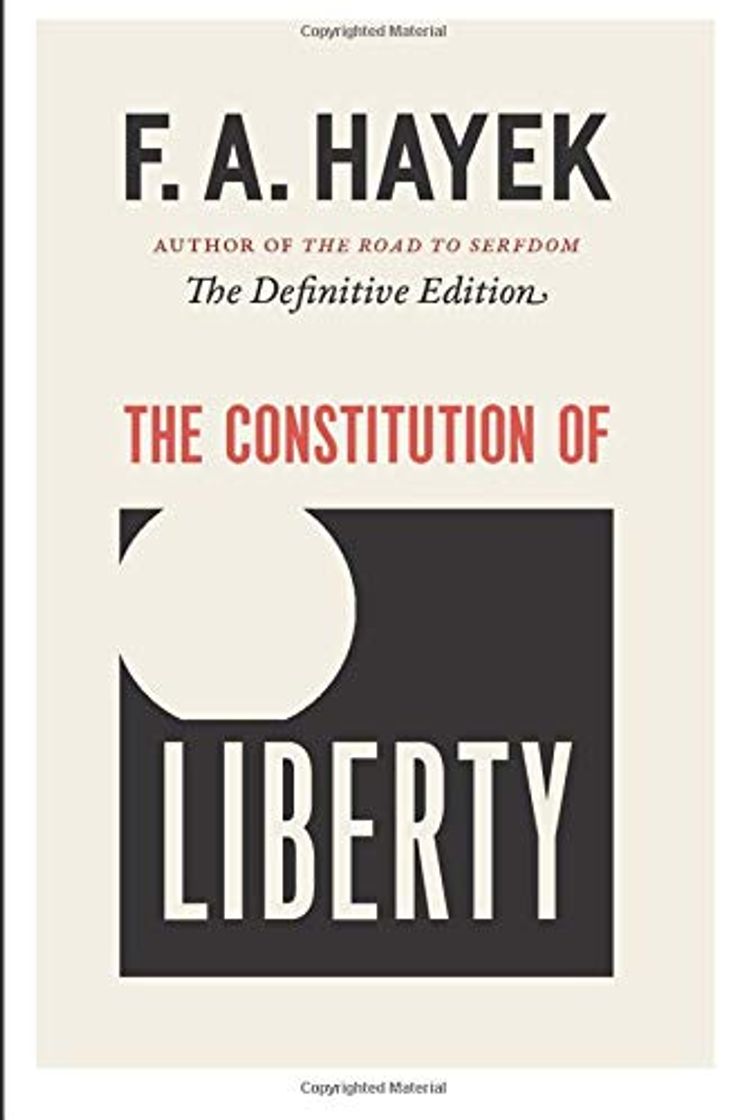 Book CONSTITUTION OF LIBERTY: The Definitive Edition: 17