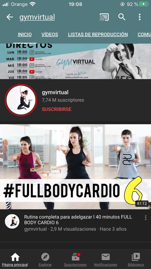 Moda Gym Virtual