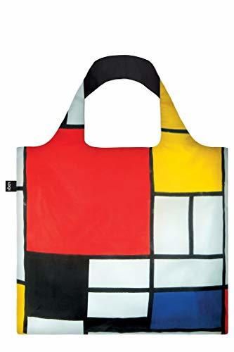 LOQI Museum Piet Mondrian Composition Red Yellow Blue and Black Bag Bolsa