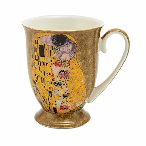 Producto Taza de café y cuchara con arte"El beso" de Gustav Klimt