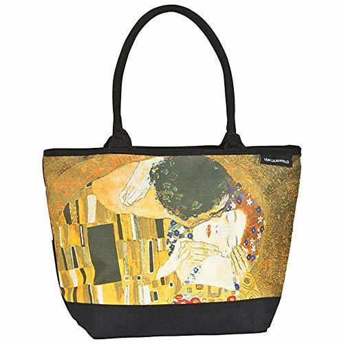 Product VON LILIENFELD Bolsa Compras Motivo Bandolera Mujer Arte Gustav Klimt