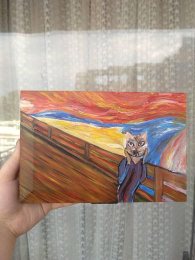 Caja Edvard Munch Kitten