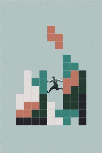 Social Posterlounge Cuadro de Aluminio 60 x 90 cm