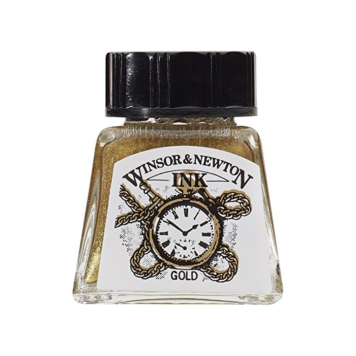 Social Botellas De Tinta De Winsor & Newton 14ml Oro
