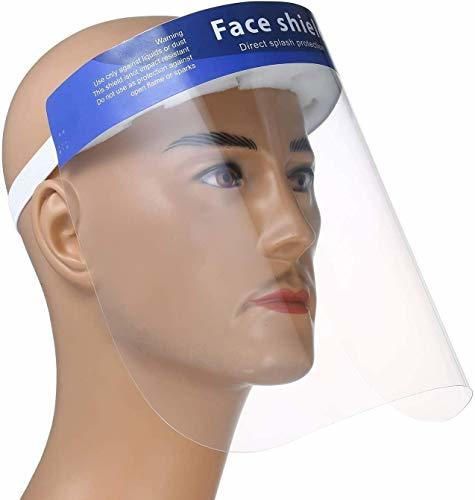 Cocopai Clear Face Shield, Anti Fog Eyes and Face Protection Shield Visor,