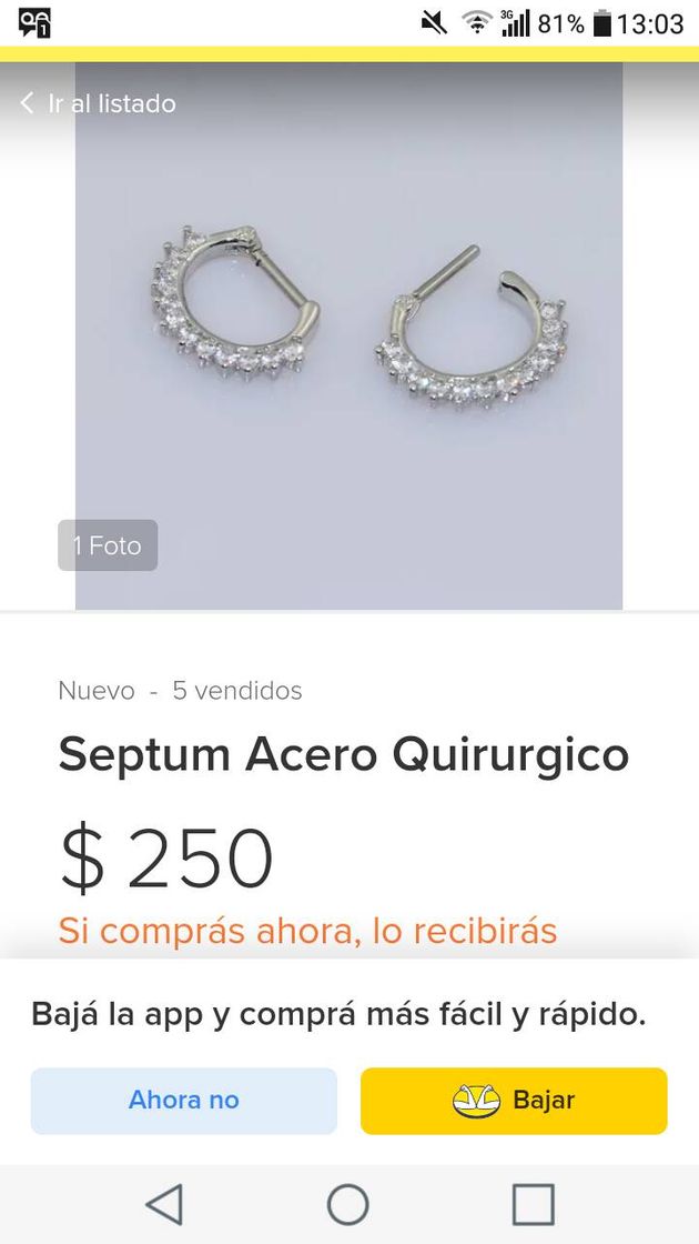 Social Septum strass
