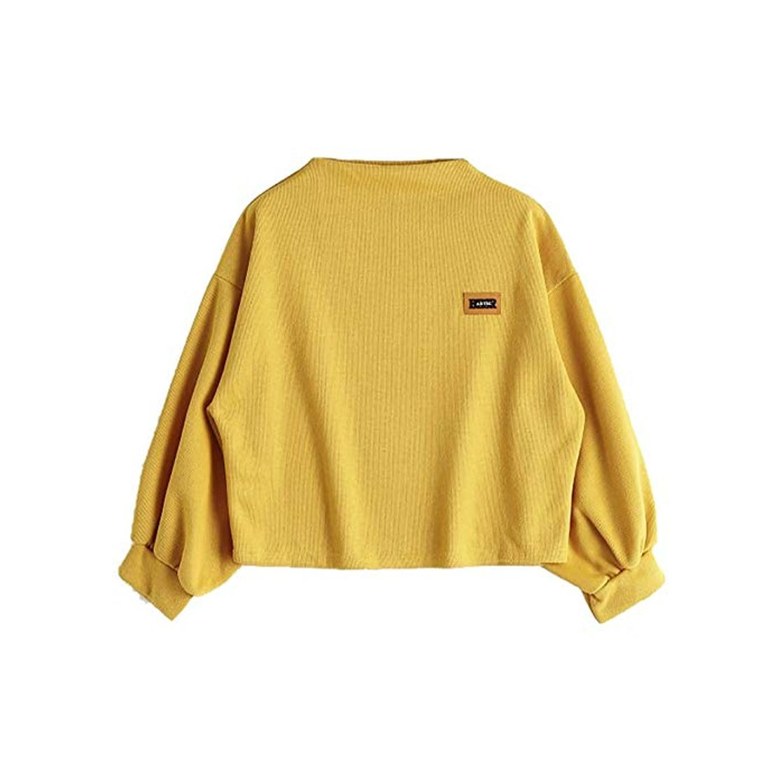 Fashion K-youth sudadera mujer Mujer Sudaderas Cortas, Tumblr Cortas Anchas 2018 Otoño Invierno