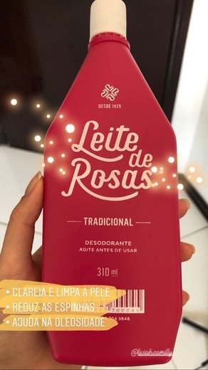 Leite de Rosas