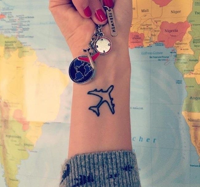 Social Tatto Avião