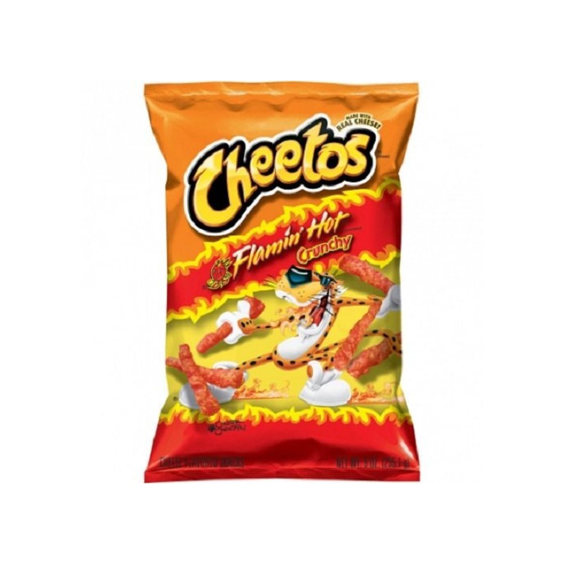 Product Cheetos Crunchy Flamin Hot 8 oz