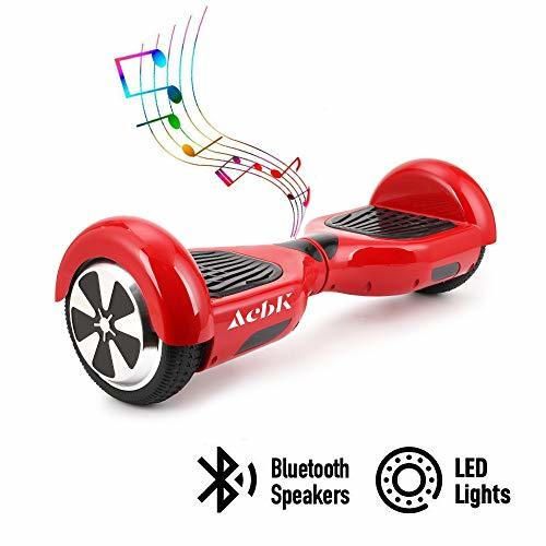 ACBK - Patinete Eléctrico Hover Autoequilibrio con Ruedas de 6.5" (Altavoces Bluetooth