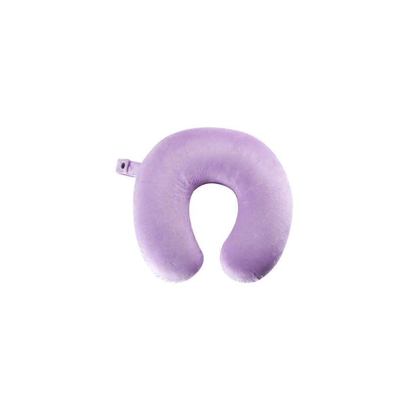 Social Memory Foam Travel Neck Pillow - Blue