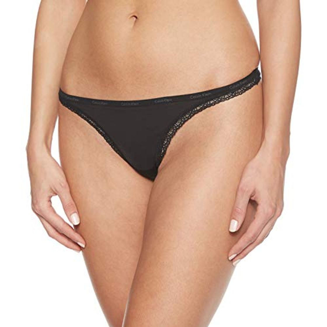 Products Calvin Klein Tanga, Negro