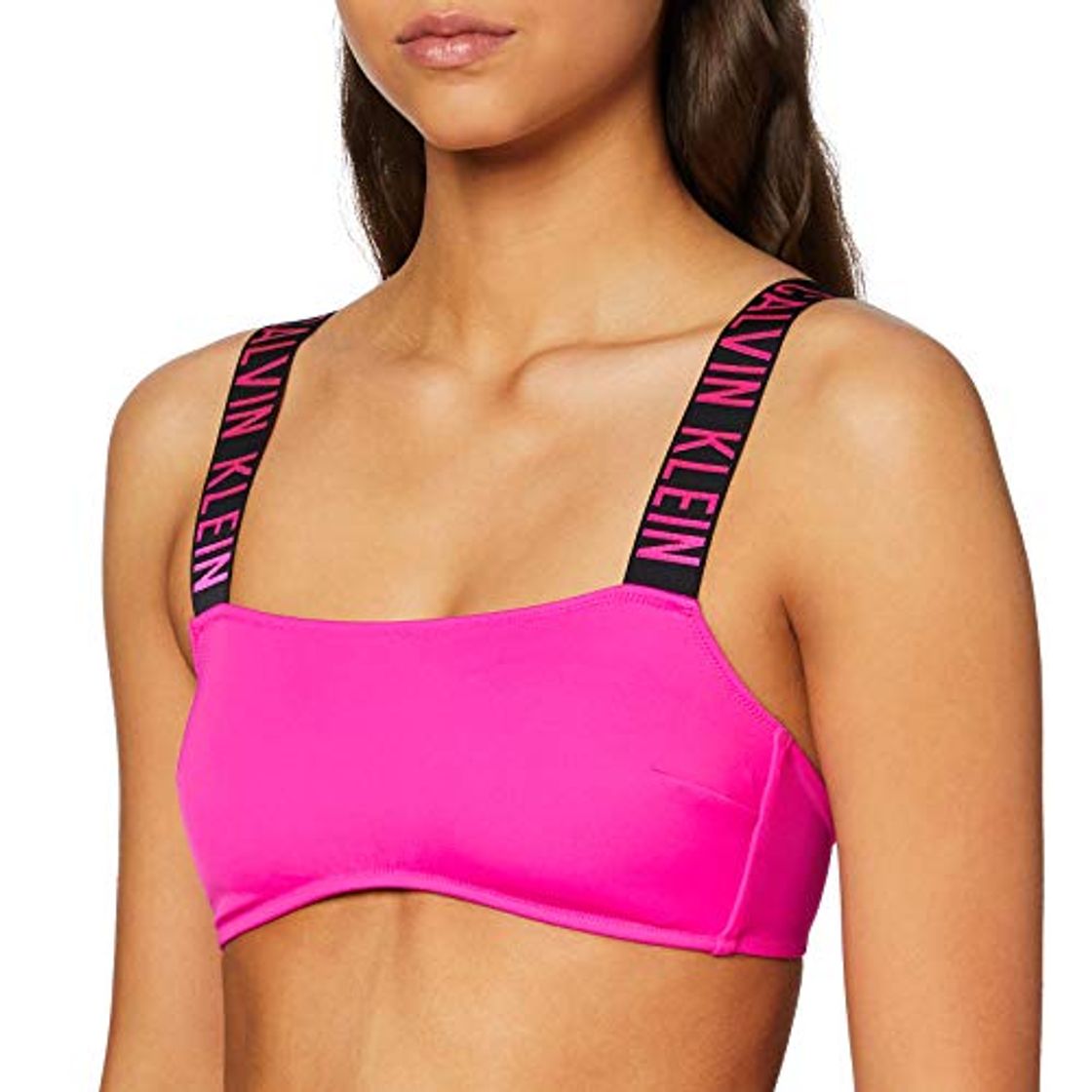 Producto Calvin Klein Bandeau-rp Parte de Arriba de Bikini, Rosa