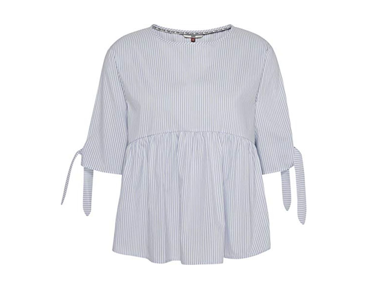 Product Tommy Hilfiger Tjw Sleeve Bow Detail Blouse Blusa, Blanco