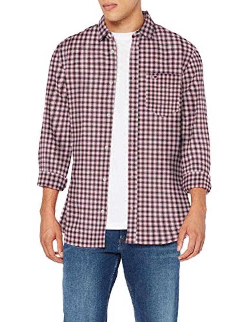 Products Tommy Hilfiger TJM Essential Check Shirt Camisa, Multicolor