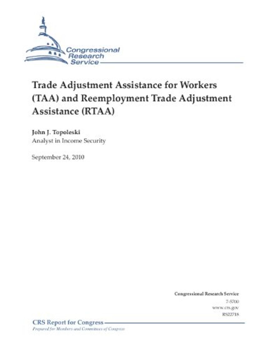 Libros Trade Adjustment Assistance for Workers