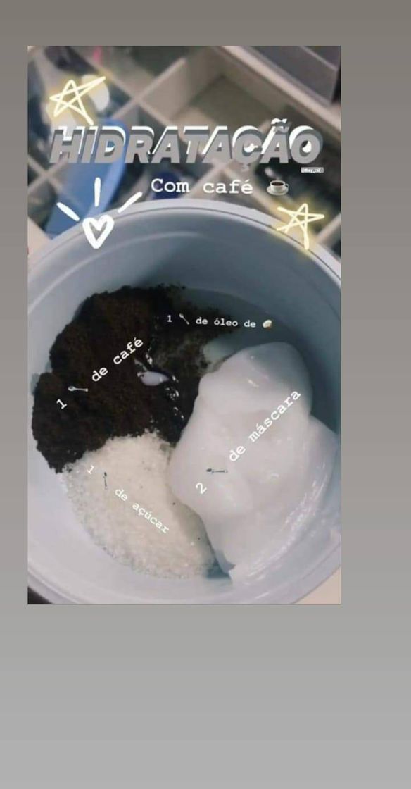 HIDRATAÇÃO COM CAFE
