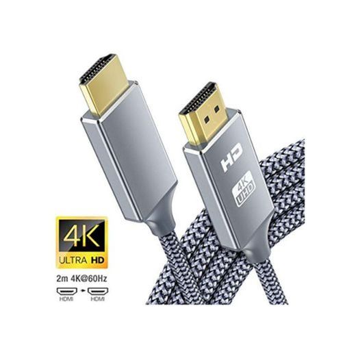 4K Cable HDMI 2 metros