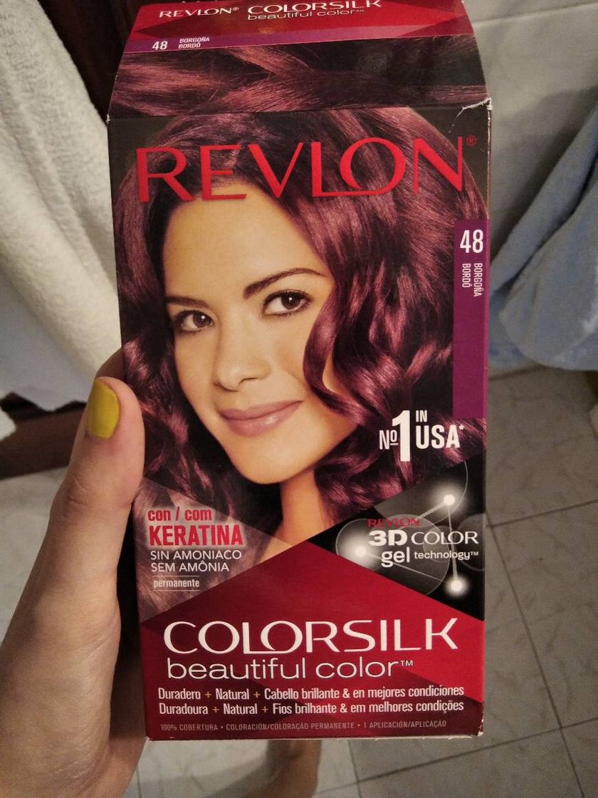 Product REVLON COLORSILK Beautiful Color Nº 48 Borgoña